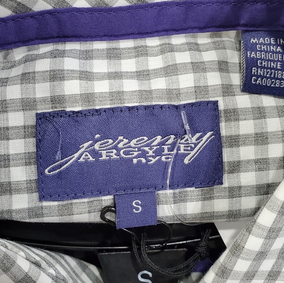 🆕️jeremy ARGYLE nyc Fitted Shirt Slim - Picture 6 of 8